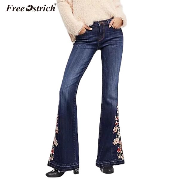 ostrich women stretch high waist embroidery jeans woman floral denim pants trousers women jeans flare pants n30, Blue
ostrich women stretch high waist embroidery jeans woman floral denim pants trousers women jeans flare pants n30, Blue