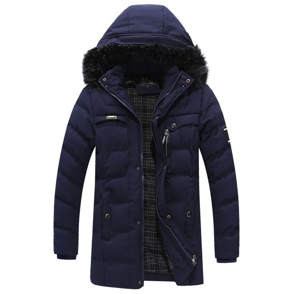 2018 new style long coat men brand clothing fashion long jackets winter coats brand-clothing mens overcoat fur collar warm coat, Black
2018 new style long coat men brand clothing fashion long jackets winter coats brand-clothing mens overcoat fur collar warm coat, Black