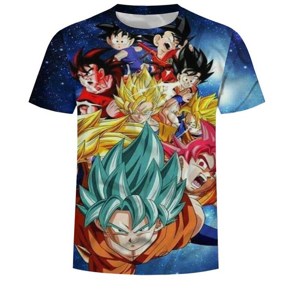 Лето мужчины аниме Dragon Ball Z футболка сын Гоку Вегета косплей повседневная футболк
Лето мужчины аниме Dragon Ball Z футболка сын Гоку Вегета косплей повседневная футболк