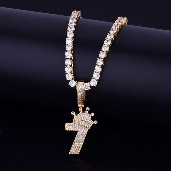 men/women hip hop jewelry bling necklace & pendant bubble number crown 3mm tennis chain three color for gift, Silver
men/women hip hop jewelry bling necklace & pendant bubble number crown 3mm tennis chain three color for gift, Silver