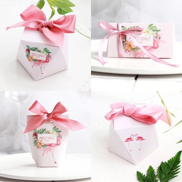 50pcs new creative european pink flamingo candy boxes wedding gift favors party precious moment gift box bag
50pcs new creative european pink flamingo candy boxes wedding gift favors party precious moment gift box bag