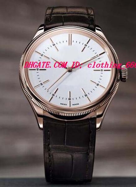 luxury wristwatch time 50505 auto 39mm rose gold white dial men's strap watch tang mechanical automatic men's watch quality, Slivery;brown
luxury wristwatch time 50505 auto 39mm rose gold white dial men's strap watch tang mechanical automatic men's watch quality, Slivery;brown
