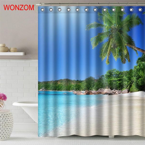 wonzom wave beach waterproof shower curtain serenity bathroom decor landscape decoration cortina de bano 2017 bath curtain gift
wonzom wave beach waterproof shower curtain serenity bathroom decor landscape decoration cortina de bano 2017 bath curtain gift