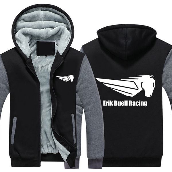 2018 autumn and winter ebr motorcycle logo erik buell coon jacket men winter thicken coat cashmere sweatshirts zipper hoodie, Black
2018 autumn and winter ebr motorcycle logo erik buell coon jacket men winter thicken coat cashmere sweatshirts zipper hoodie, Black