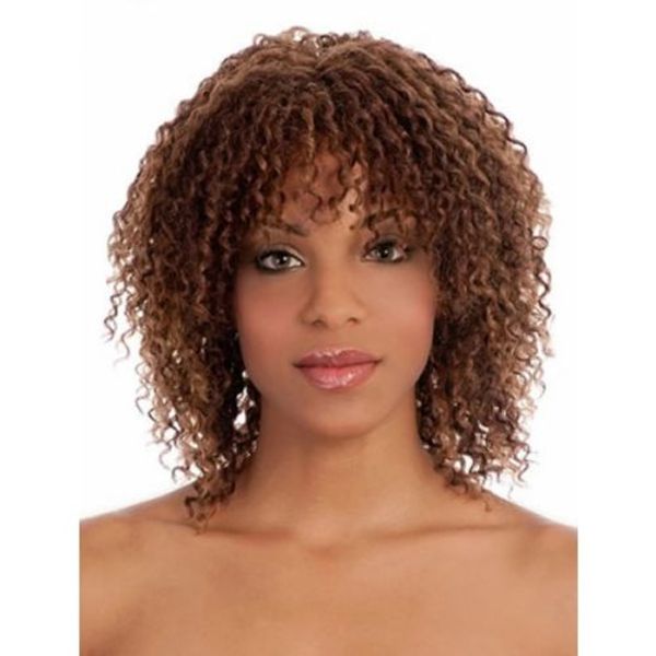 spiffy short kinky curly fluffy stylish synthetic light brown capless wig hair>>>>new fashion picture wig, Black
spiffy short kinky curly fluffy stylish synthetic light brown capless wig hair>>>>new fashion picture wig, Black