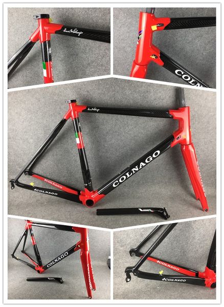 red colnago c60 frame carbon frameset road bike frame carbon bicycle black color design frameset high quality
red colnago c60 frame carbon frameset road bike frame carbon bicycle black color design frameset high quality