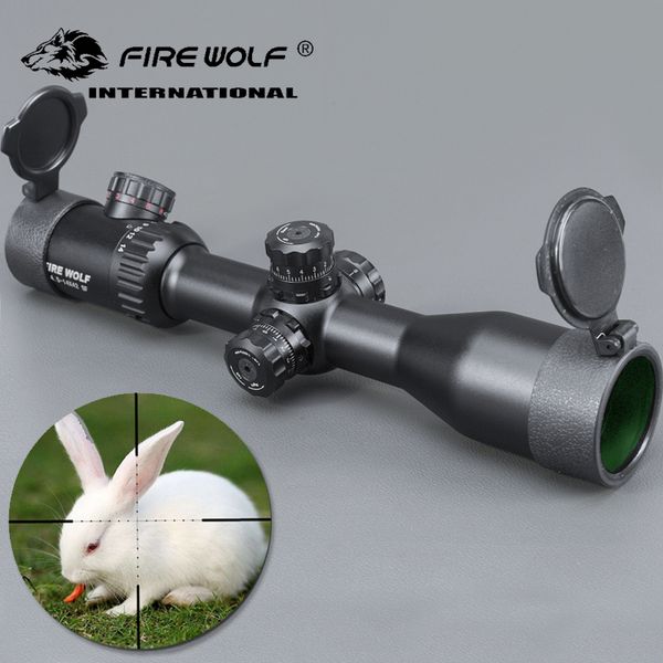 FIRE WOLF Mil-Dot Reticle Red Green illumination 4.5-14x42 SF Tactical Rifle Scope Adjustable Objective Lens Airsoft for Hunting
FIRE WOLF Mil-Dot Reticle Red Green illumination 4.5-14x42 SF Tactical Rifle Scope Adjustable Objective Lens Airsoft for Hunting