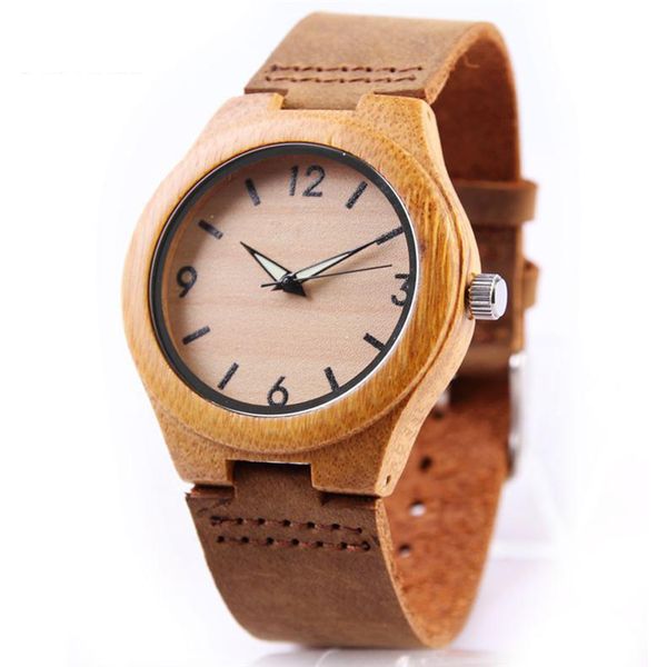bamboo fashion women men wristwatch casual leather strap luminous hands lovers' quartz stainless steel watch couple hardlex gift, Slivery;brown
bamboo fashion women men wristwatch casual leather strap luminous hands lovers' quartz stainless steel watch couple hardlex gift, Slivery;brown
