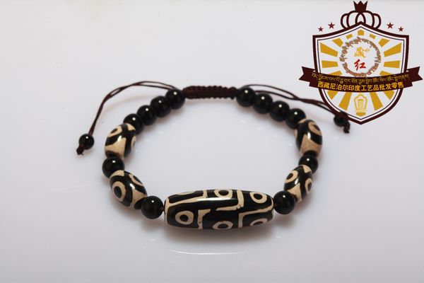 tibet dzi beads bracelet natural stone 9 eyes and 3 eyes beads new design fengshui bracelet ing, Golden;silver
tibet dzi beads bracelet natural stone 9 eyes and 3 eyes beads new design fengshui bracelet ing, Golden;silver