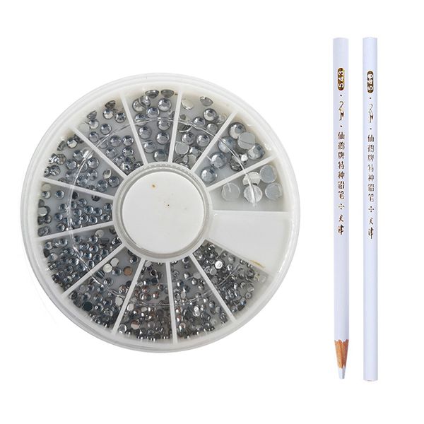 1 box ab color nail rhinestone with strass picker dotting pen set clear flatback multi-size gems manicure nail art 3d decoration, Silver;gold
1 box ab color nail rhinestone with strass picker dotting pen set clear flatback multi-size gems manicure nail art 3d decoration, Silver;gold