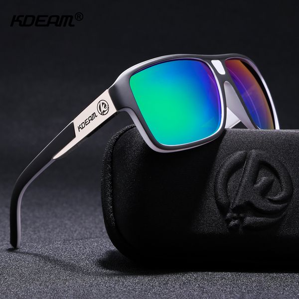 kdeam new mirror sunglasses men sports eyewear women polarized big size sun glasses uv400 protection with hard case kd520 d18101302, White;black
kdeam new mirror sunglasses men sports eyewear women polarized big size sun glasses uv400 protection with hard case kd520 d18101302, White;black