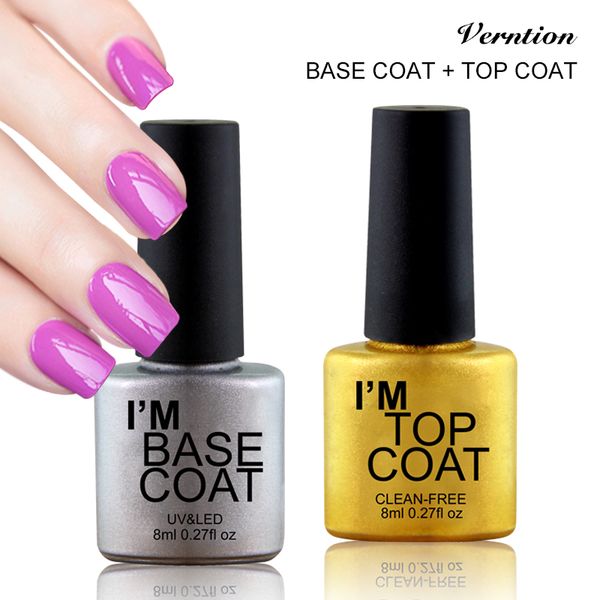 verntion transparent 8ml and base coat gel lacquer long lasting need led uv lamp gel non cleansing nail primer, Red;pink
verntion transparent 8ml and base coat gel lacquer long lasting need led uv lamp gel non cleansing nail primer, Red;pink