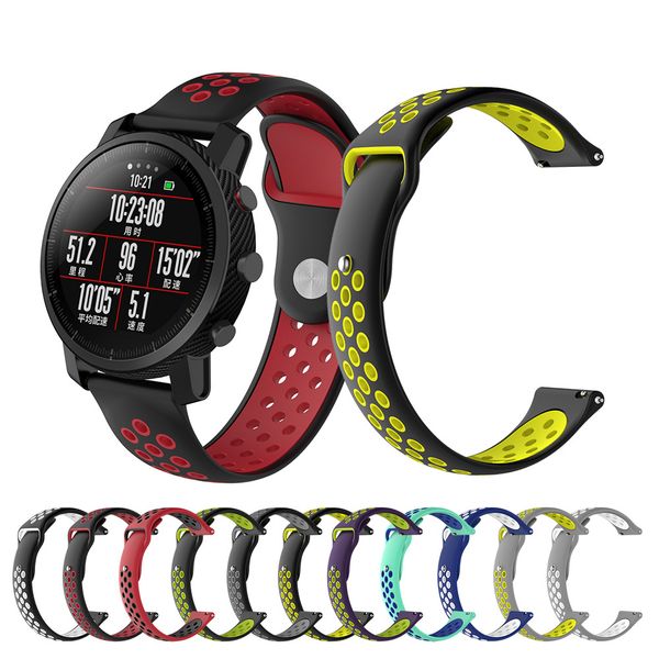 replacement smart accessories for amazfit stratos strap 22mm band for xiaomi watch 1 2 amazfit pace replacement strap double color
replacement smart accessories for amazfit stratos strap 22mm band for xiaomi watch 1 2 amazfit pace replacement strap double color