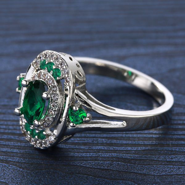 retro style oval green copper crystal women elegant wedding ring engagement jewelry, Golden;silver
retro style oval green copper crystal women elegant wedding ring engagement jewelry, Golden;silver