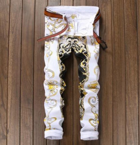 2017 new men ca ual jean fa hion de igner denim pant lim male european and american printing nightclub trou er
2017 new men ca ual jean fa hion de igner denim pant lim male european and american printing nightclub trou er