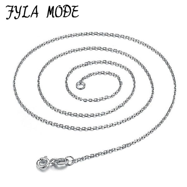 100% genuine real pure solid 925 sterling silver chain necklace for women round o basic chains fine jewelry female necklace
100% genuine real pure solid 925 sterling silver chain necklace for women round o basic chains fine jewelry female necklace