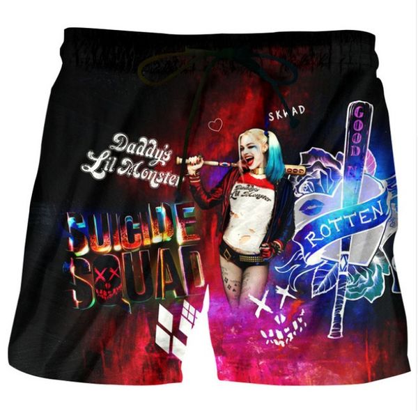 new men beach shorts 2018 shorts homme 3d print anime punk harley quinn bermuda quick dry drawstring boardshort fitness trouser, White;black
new men beach shorts 2018 shorts homme 3d print anime punk harley quinn bermuda quick dry drawstring boardshort fitness trouser, White;black