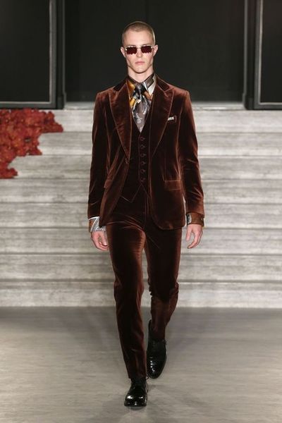 2018 latest coat pants design brown velvet slim fit wedding suits for men customized stage suit blazer jacket pants vest, White;black
2018 latest coat pants design brown velvet slim fit wedding suits for men customized stage suit blazer jacket pants vest, White;black