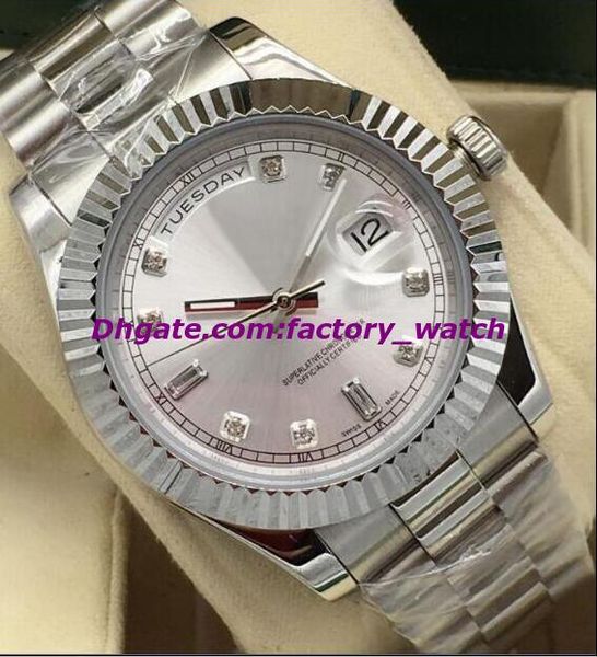 selling luxury watch 5 style 41mm mens 18kt white gold daydate silver diamond 118239 automatic fashion brand men's watch wristwatch, Slivery;brown
selling luxury watch 5 style 41mm mens 18kt white gold daydate silver diamond 118239 automatic fashion brand men's watch wristwatch, Slivery;brown