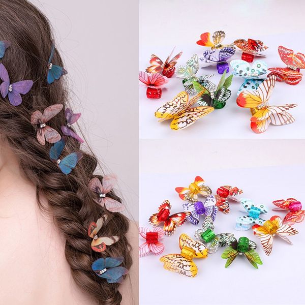 10pcs colorful butterfly hair braid dreadlock beads adjustable hair cuffs clips rings tube tiara crow hairbraid hairstyling tool, Brown
10pcs colorful butterfly hair braid dreadlock beads adjustable hair cuffs clips rings tube tiara crow hairbraid hairstyling tool, Brown