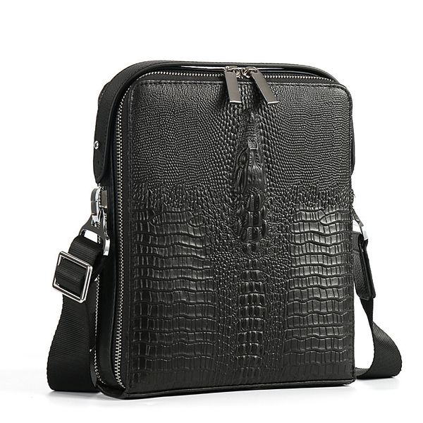 luxury alligator pattern genuine leather bag casual shoulder bag classic brand designer fashion men messenger bags
luxury alligator pattern genuine leather bag casual shoulder bag classic brand designer fashion men messenger bags