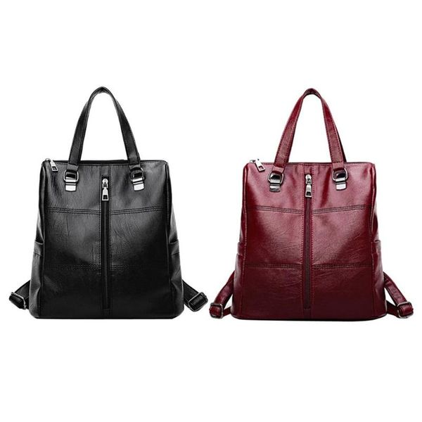 pu leather women backpack large capacity women black backpacks fashion school bags for teenager girls casual travel daypack new
pu leather women backpack large capacity women black backpacks fashion school bags for teenager girls casual travel daypack new