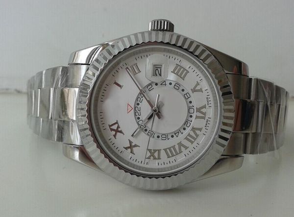 Luxury Brand watches 42 mm 326939 Sky Dweller White Dial Automatic Mechanical Stainless Steel Excellent Mens Watch Watche
Luxury Brand watches 42 mm 326939 Sky Dweller White Dial Automatic Mechanical Stainless Steel Excellent Mens Watch Watche