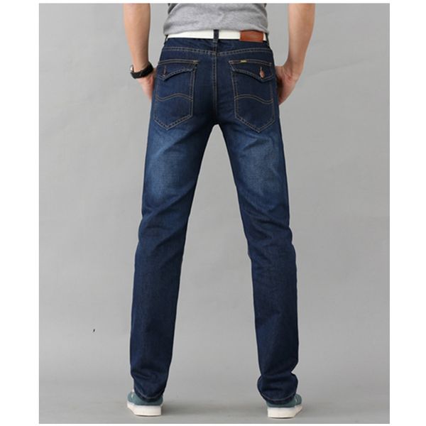 2018 spring and autumn washed men's jeans fashion slim straight jeans trousers men business casual plus size, Blue
2018 spring and autumn washed men's jeans fashion slim straight jeans trousers men business casual plus size, Blue
