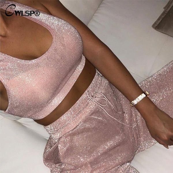 cwlsp 2018 fitness tracksuit for women sportswear two piece set crop & leggings pants shiny lace up women cloth suit qa2689, Gray
cwlsp 2018 fitness tracksuit for women sportswear two piece set crop & leggings pants shiny lace up women cloth suit qa2689, Gray
