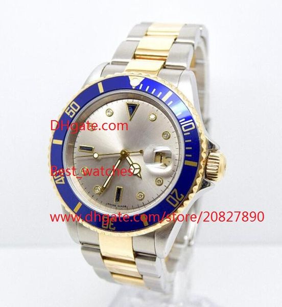 factory supplier wristwatches sapphire 40mm ceramic bezel two tone gold 116613 automatic mechanical mens watche watches, Slivery;brown
factory supplier wristwatches sapphire 40mm ceramic bezel two tone gold 116613 automatic mechanical mens watche watches, Slivery;brown