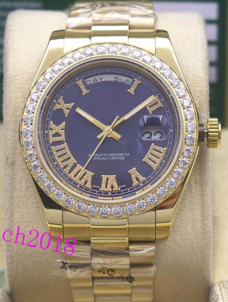luxury watch mens 18kt gold date blue dial roman 118348 diamond bezel 41mm automatic fashion brand men's watch wristwatch
luxury watch mens 18kt gold date blue dial roman 118348 diamond bezel 41mm automatic fashion brand men's watch wristwatch