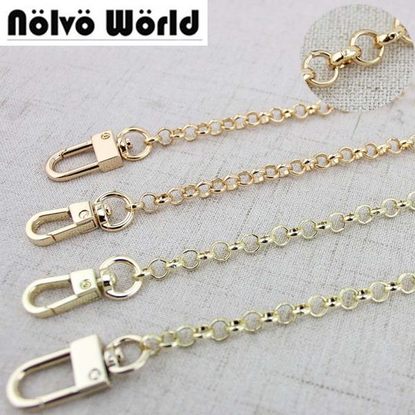 1 piece 60-130cm gold /light gold 6mm o chain metal chain shoulder crossbody strap for small handbag purse bag replacement, Black
1 piece 60-130cm gold /light gold 6mm o chain metal chain shoulder crossbody strap for small handbag purse bag replacement, Black