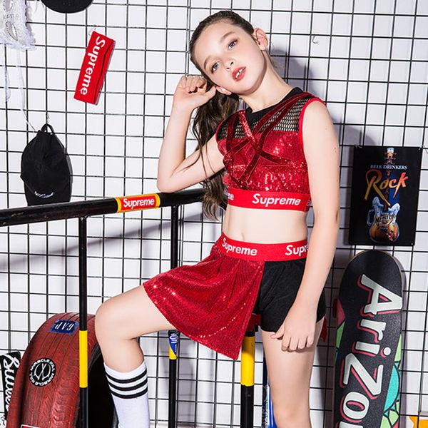 2018 new fashion jazz dance hip hop costume girl catwalk dance clothing tide ds performance pant dqy10672, Black;red
2018 new fashion jazz dance hip hop costume girl catwalk dance clothing tide ds performance pant dqy10672, Black;red