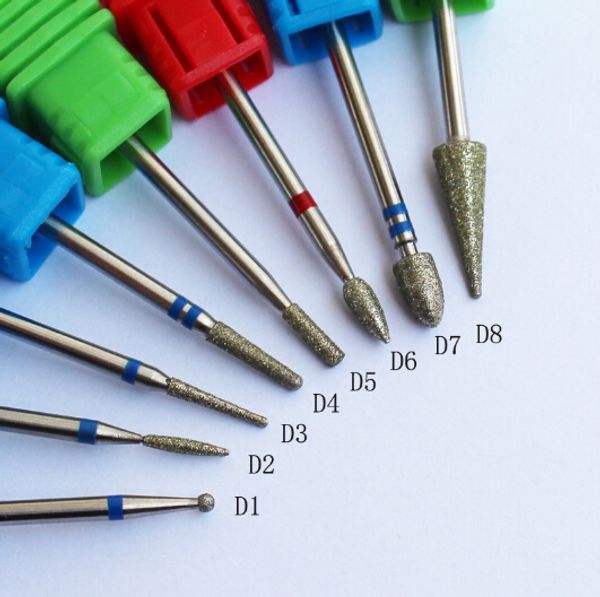 8 type diamond nail file drill bit burr milling cutter manicure electric nail drill machine nail accessories
8 type diamond nail file drill bit burr milling cutter manicure electric nail drill machine nail accessories