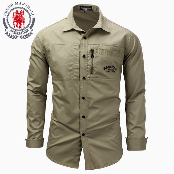 fredd marshall 2018 new men's long-sleeved lapel zipper shirt cotton leisure shirt brand mens casual plus size, White;black
fredd marshall 2018 new men's long-sleeved lapel zipper shirt cotton leisure shirt brand mens casual plus size, White;black