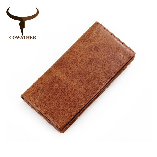cowather genuine cow leather long mens wallet for men vintage good male purse ing, Red;black
cowather genuine cow leather long mens wallet for men vintage good male purse ing, Red;black