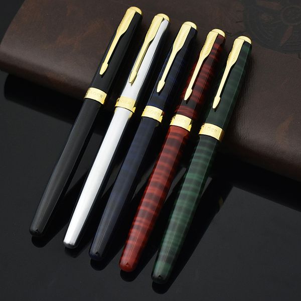 jinhao luxury metal fountain pen chinese ink pen canetas for calligraphy writing office school supplies 1849
jinhao luxury metal fountain pen chinese ink pen canetas for calligraphy writing office school supplies 1849
