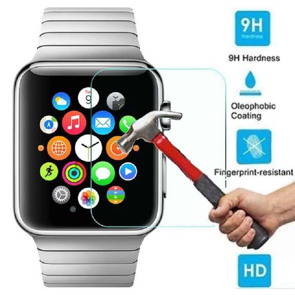 0.3mm 2.5d 9h tempered glass cover screen protector flim for apple watch iwatch 1/2/3/4 38mm 42mm 40mm 44mm with retail package
0.3mm 2.5d 9h tempered glass cover screen protector flim for apple watch iwatch 1/2/3/4 38mm 42mm 40mm 44mm with retail package
