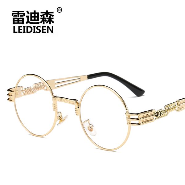 leidisen round sunglasses men women metal punk vintage sunglass brand fashion glasses mirror lens oculos uv400, White;black
leidisen round sunglasses men women metal punk vintage sunglass brand fashion glasses mirror lens oculos uv400, White;black