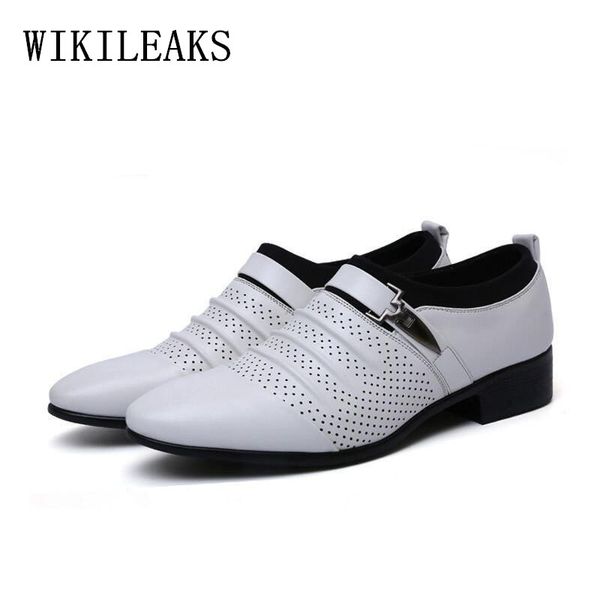 2018 summer hollow out mens dress shoes leather oxford shoes for men formal men loafers man mocasines hombre schuhe herren, Black
2018 summer hollow out mens dress shoes leather oxford shoes for men formal men loafers man mocasines hombre schuhe herren, Black