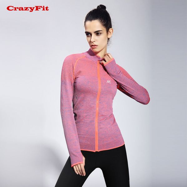 crayfit running jacket for women thermal long-sleeved 2017 outdoors thumb hole lightweight light softshell yoga fitness workout, Black;red
crayfit running jacket for women thermal long-sleeved 2017 outdoors thumb hole lightweight light softshell yoga fitness workout, Black;red