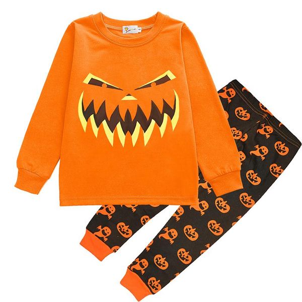 kids halloween outfit orange scary pumpkin children sleepwear cotton long sleeve +pants 2pcs/set baby halloween outfits pajamas, Blue;red
kids halloween outfit orange scary pumpkin children sleepwear cotton long sleeve +pants 2pcs/set baby halloween outfits pajamas, Blue;red