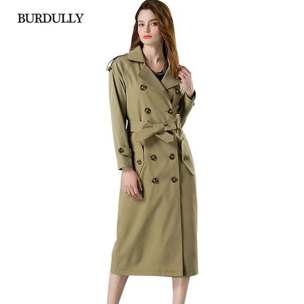 burdully england style autumn long trench coat woman casual winter 2018 double breasted windbreaker outerwear good quality, Tan;black
burdully england style autumn long trench coat woman casual winter 2018 double breasted windbreaker outerwear good quality, Tan;black