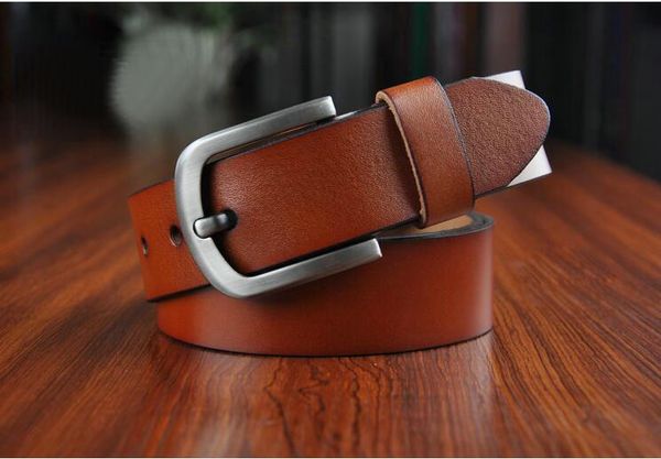 new cowhide genuine leather belts for men brand strap male pin buckle vintage jeans belt 100-150 cm long waist belt xf005, Black;brown
new cowhide genuine leather belts for men brand strap male pin buckle vintage jeans belt 100-150 cm long waist belt xf005, Black;brown