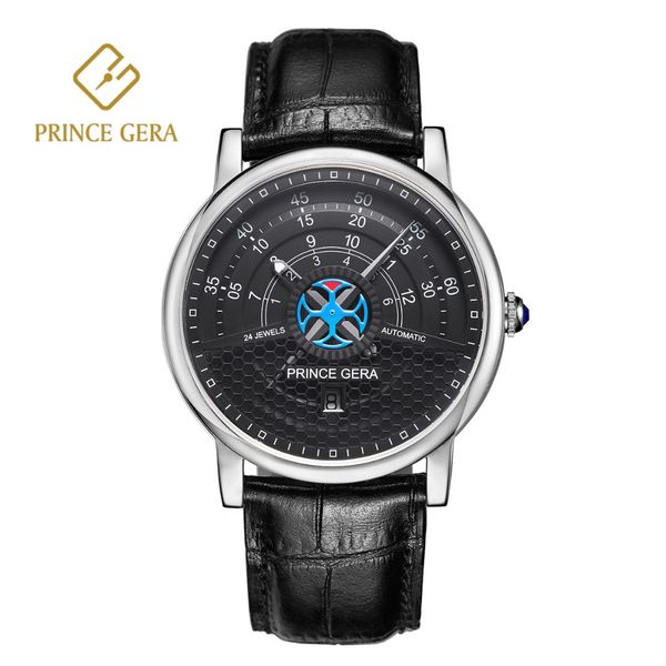 prince gera racing series male automatic luxury 24 jewels caliber mechanical watches sapphire glass men's sport watch waterproof, Slivery;brown
prince gera racing series male automatic luxury 24 jewels caliber mechanical watches sapphire glass men's sport watch waterproof, Slivery;brown