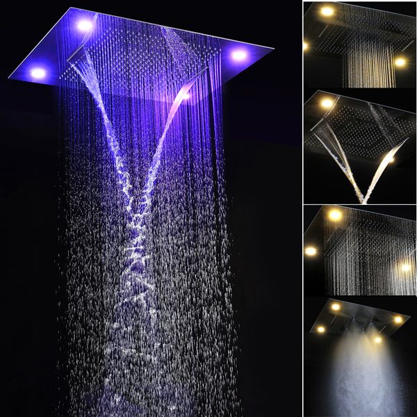 modern luxury large flow rainfall led shower heads multi functions rain led showerhead ceiling waterfall , mist 600*800mm shower
modern luxury large flow rainfall led shower heads multi functions rain led showerhead ceiling waterfall , mist 600*800mm shower