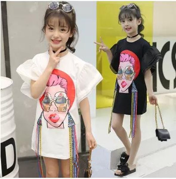 Big girl t hirt kid girl clothing mouth beautiful woman printed ta el flare leeve children top ummer fa hion ca ual dre b11
Big girl t hirt kid girl clothing mouth beautiful woman printed ta el flare leeve children top ummer fa hion ca ual dre b11