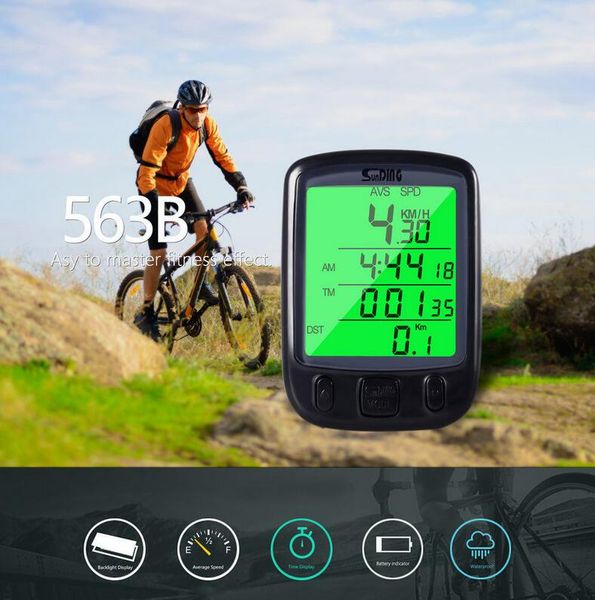 Multifunction Bicycle Odometer Speedometer Bike Cycling Computer Odometer Speedometer Digital Waterproof LCD Display Backlight EEA232 30PCS
Multifunction Bicycle Odometer Speedometer Bike Cycling Computer Odometer Speedometer Digital Waterproof LCD Display Backlight EEA232 30PCS