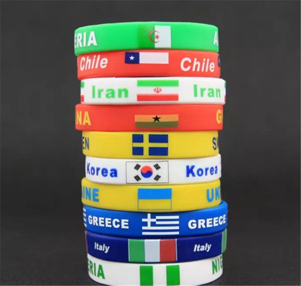 brand new world cup bracelet 2018 russia national team flag wristband souvenir men kids football soccer fans sport silicone wrist strap gift
brand new world cup bracelet 2018 russia national team flag wristband souvenir men kids football soccer fans sport silicone wrist strap gift