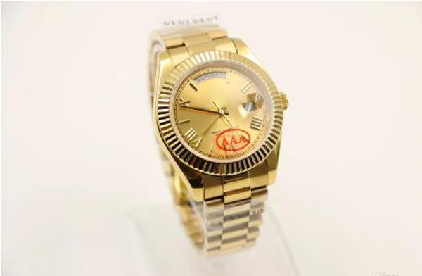 new luxury fashion watches golden face golden case sapphire mark automatic watch mechanical gents watch ing, Slivery;brown
new luxury fashion watches golden face golden case sapphire mark automatic watch mechanical gents watch ing, Slivery;brown